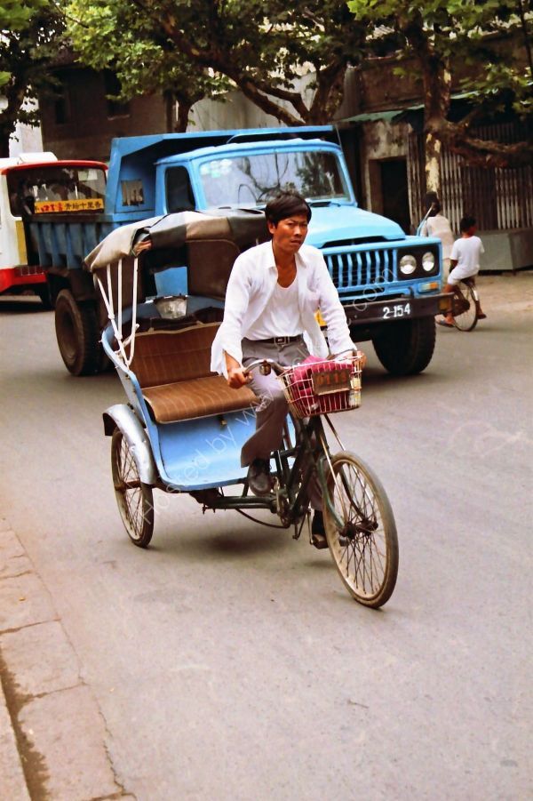 Chinese Trishaw Driver, Suzhou Old Town